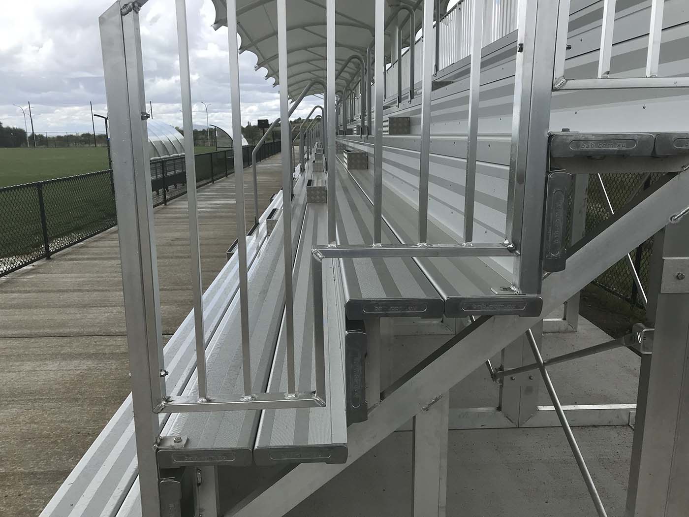 Queanbeyan aluminium stadium seating
